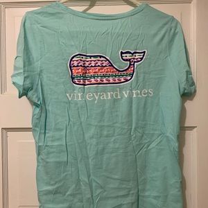 Vineyard vines aqua T-shirt